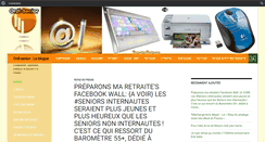Desktop Screenshot of ordi-senior.info
